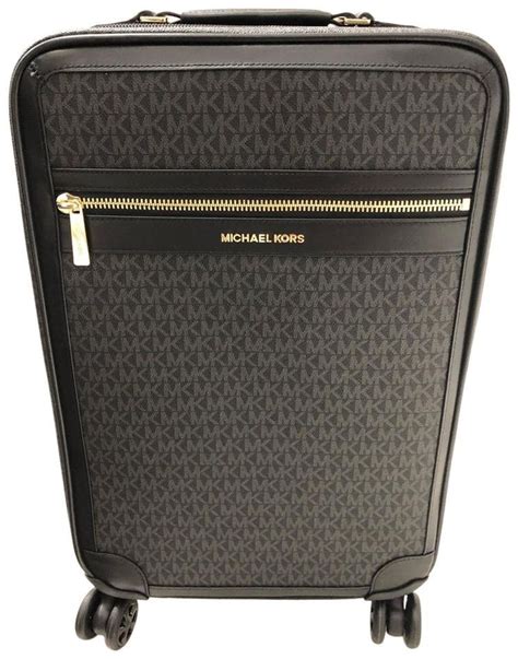 michael kors greenwich black duffle bag|Michael Kors trolley suitcase.